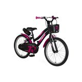 TRENDBIKE Vento 20 Jant 6-9 Yaş Kız Çocuk Bisikleti Siyah-fuşya
