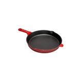 TRENDBULL Yuvarlak Kırmızı Demir Döküm Tava 27 Cm