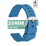 Trendburada Huawei Gt Gt2 Gt3 42mm Elegant Samsung Galaxy Watch 4 5 5 Pro 6 20mm Silikon Kordon Kayış MDL5