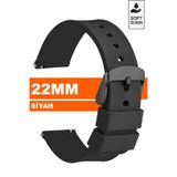 Trendburada Huawei Watch Gt Gt2 Gt3 Gt4 Gt5 Pro 46mm-Redmi Watch 5 Active 22mm Silikon Saat Kordonu Kayışı