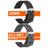 Trendburada Huawei Watch Gt Gt2 Gt3 Gt4 Gt5 Pro 46mm-xiaomi Redmi Watch 5 Active-lite Uyumlu 22mm Silikon Kordon