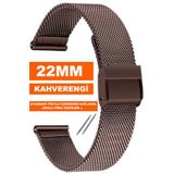 Trendburada Huawei Watch Gt2 Gt3 Gt4 Gt5 Pro-xiaomi Redmi Watch 5 Active-lite Uyumlu 22mm Metal Hasır Kordon