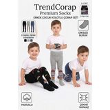TrendCorap Ekinoks Erkek Çocuk Desenli Külotlu Çorap 3’lü Paket – Yumuşak, Esnek ve Pamuklu (0-1 / 1-2 / 3-4 / 5-6 Yaş) - 3 - 4 Yaş - Renkli