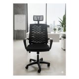 TRENDCORE Ergonomik Fileli Yönetici Koltuğu, Makam Koltuğu, Çalışma Koltuğu, Ofis Koltuğu, Ortopedik Koltuk