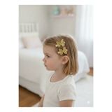 TrendCraft Kelebekli Glitter Gold Renkli Payetli 2’li Klips Toka