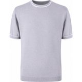Trender 16024 O Yaka Gri-Beyaz Erkek T-Shirt 26YGT3000010 - Gri - Beyaz - XL