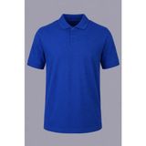 Trender 2127 Düz Pike Saks Erkek Polo Yaka T-Shirt 26YL71L58019 - XL