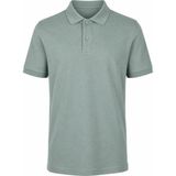 Trender 2127 Düz Pike Yeşil Erkek Polo Yaka T-Shirt 26YL71L58019