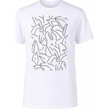 Trender 241 Bisiklet Yaka Beyaz Erkek T-Shirt 26YK37000019