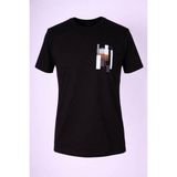 Trender 26Y595000001 Erkek T-Shirt Desert O Yaka Baskılı - 5-Siyah - M