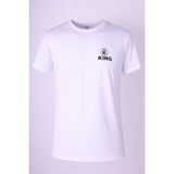 Trender 26Y595000003 Erkek T-Shirt King O Yaka - Beyaz - XL