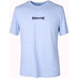 Trender 26Y595000005 Açık Mavi Erkek T-Shirt Perspevtive O Yaka Baskılı