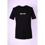 Trender 26Y595000005 Erkek T-Shirt Perspevtive O Yaka Baskılı - 5-Siyah - M