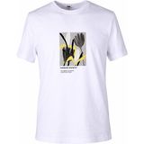 Trender 26Y595000006 Erkek T-Shirt Random O Yaka Baskıl - Beyaz - 2XL