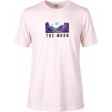 Trender 26Y595000008 Taş Erkek T-Shirt The Moon O Yaka Baskılı - Açık Taş