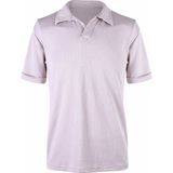 Trender 26YSS9000022 Gri Erkek Polo Yaka T-Shirt Fitilli Yarım Patlı
