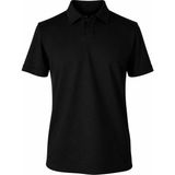 Trender 26YSS9000022 Siyah Erkek Polo Yaka T-Shirt Fitilli Yarım Patlı - 5-Siyah - XL