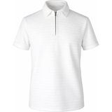 Trender 26YSS9000024 Beyaz Erkek T-Shirt Kayı Yarım Fermuarlı