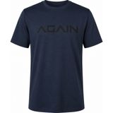 Trender Again Baskı Modal Octavian Lacivert Erkek T-Shirt 226-30