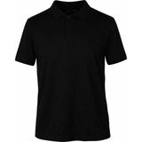 Trender Basic Siyah Erkek Polo Yaka T-Shirt 2281-1 - 5-Siyah - 2XL