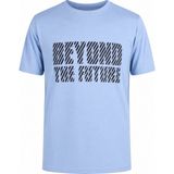 Trender Beyond The Future Baskı Süpreme Mavi Erkek T-Shirt 226-14 - XL