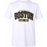 Trender Boston Black&gold Süpreme Beyaz Erkek T-Shirt 226-20