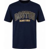 Trender Boston Black&gold Süpreme Indigo Erkek T-Shirt 226-20 - İndigo