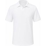 Trender Çelikli Lakint Yarım Patlı Ekru Erkek Polo Yaka T-Shirt 2918 - 2XL