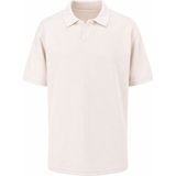Trender Çelikli Lakint Yarım Patlı Krem Erkek Polo Yaka T-Shirt 2918