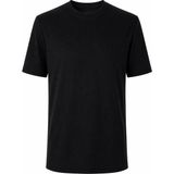 Trender Çizgili Jakar Siyah Erkek T-Shirt 4023 - M