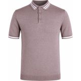 Trender Düğmeli Vizon Erkek Polo Yaka T-Shirt 17351 - 2XL
