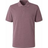 Trender Düz Pike Kahverengi Erkek Polo Yaka T-Shirt 2061