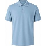Trender Düz Pike Mavi Erkek Polo Yaka T-Shirt 2061 - Açık Mavi