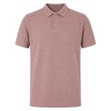 trender Düz Pike Polo Yaka Erkek T-Shirt 2127 Vizon