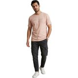 Trender Enjeksiyon Erkek O Yaka T-Shirt Desen Taş - M