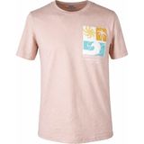 Trender Erkek O Yaka T-Shirt Surfıng Taş - M
