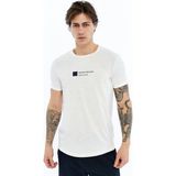Trender Flamlı Süprem Duble Kol Erkek T-Shirt 2735 Ekru - Açık Ekru