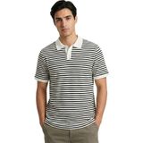 Trender Gipeli Waffle Yarım Patlı Yakalı Erkek T-Shirt 4053 Siyah - XL