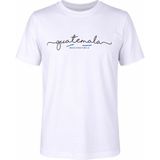 Trender Guetemala Baskı Süpreme Beyaz Erkek T-Shirt 226-06 - 2XL