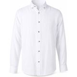 Trender Hasır Keten Beyaz Erkek Gömlek 26YEH2000006 - XL