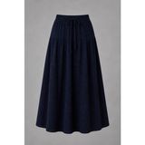Trender Ipli Lacivert Kadın Etek 4473 - M