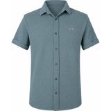 Trender Kısakol Mint Yeşili Erkek Gömlek 7390 - XL