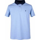 Trender Kot Yaka Açık Mavi Erkek Polo Yaka T-Shirt 568 - XL