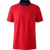 Trender Kot Yaka Kırmızı Erkek Polo Yaka T-Shirt 568