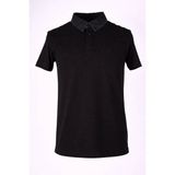 Trender Kot Yaka Siyah Erkek Polo Yaka T-Shirt 568 - M