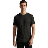 Trender Likralı Petek Süprem Erkek T-Shirt 2639 Siyah