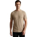 Trender Likralı Petek Süprem Erkek T-Shirt 2639 Vizon - 2XL