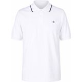 Trender Logolu Pike Çizgi Yaka Ekru Erkek Polo Yaka T-Shirt 2063 - XL