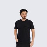 Trender Modelli Cepli O Yaka Erkek T-Shirt 2351-1 Siyah - XL