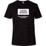 Trender O Yaka Erkek T-Shirt Classic Aesthetıc - 5-Siyah
